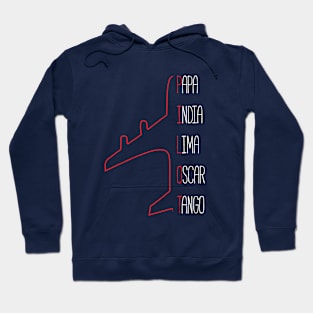 Pilot Aviation Phonetic Alphabet - Airplane Lovers Hoodie